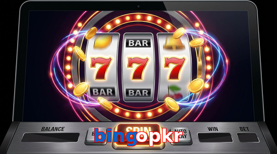 Main screen of Bingopkr slots page for PK players